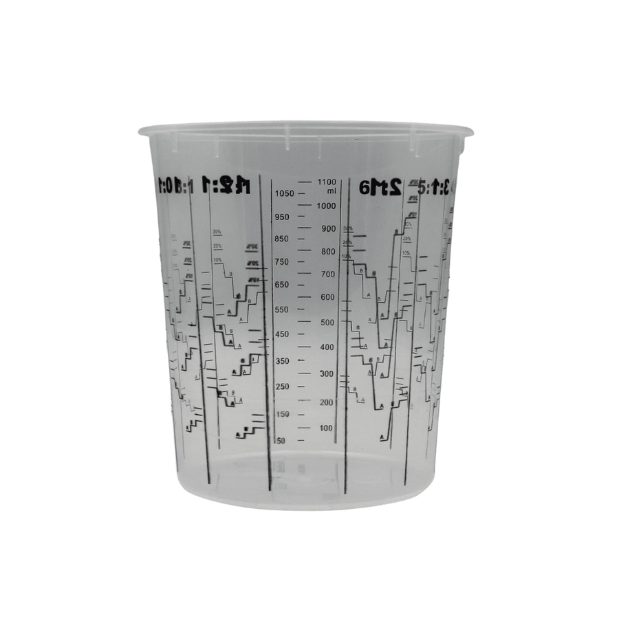1100ml Calibrated Mixing Cup Pack of 5