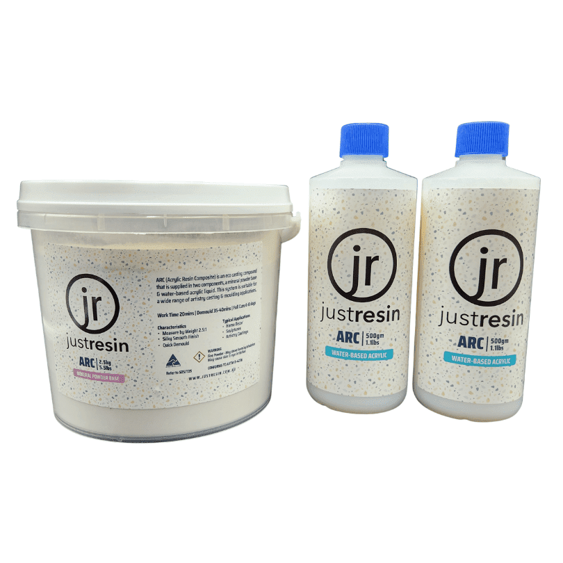 ARC Water Based Casting Resin 3.5kg Kit, eco water-based casting resin