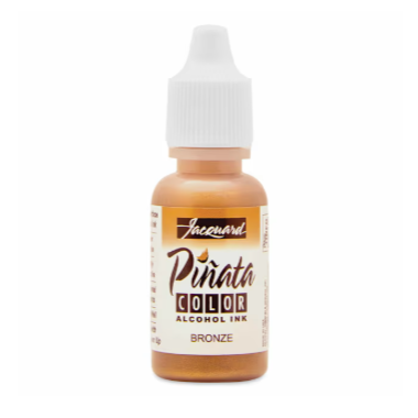 Jacquard Pinata Alcohol Ink Bronze for resin and alcohol ink art