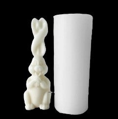 Bunny Rabbit Silicone Mould for epoxy resin