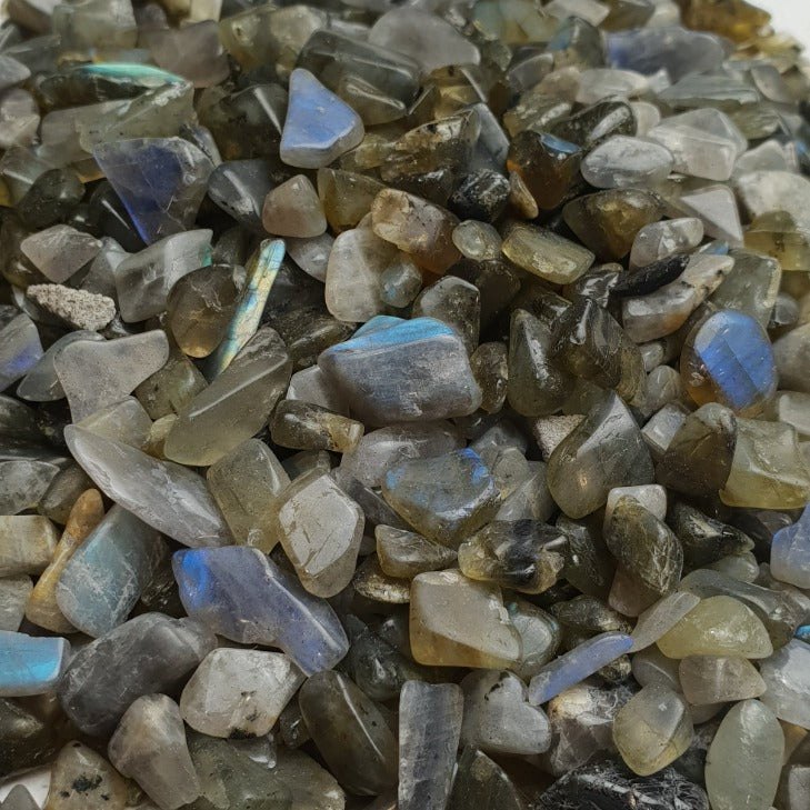 Labradorite Crystal Chips 250gm for resin art