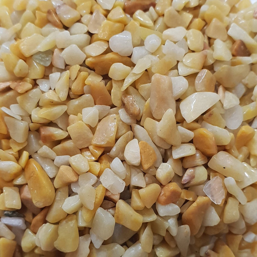 Yellow Aventurine Crystal Chips 250gm for resin art