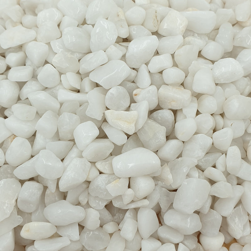 White Quartz Crystal Chips 250gm