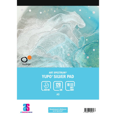 Yupo - Synthetic Paper Pad - Silver