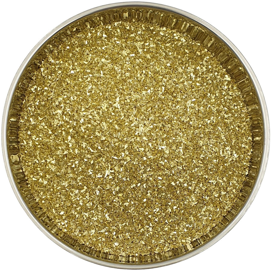 Bright Gold Glass Glitter Coarse for resin art