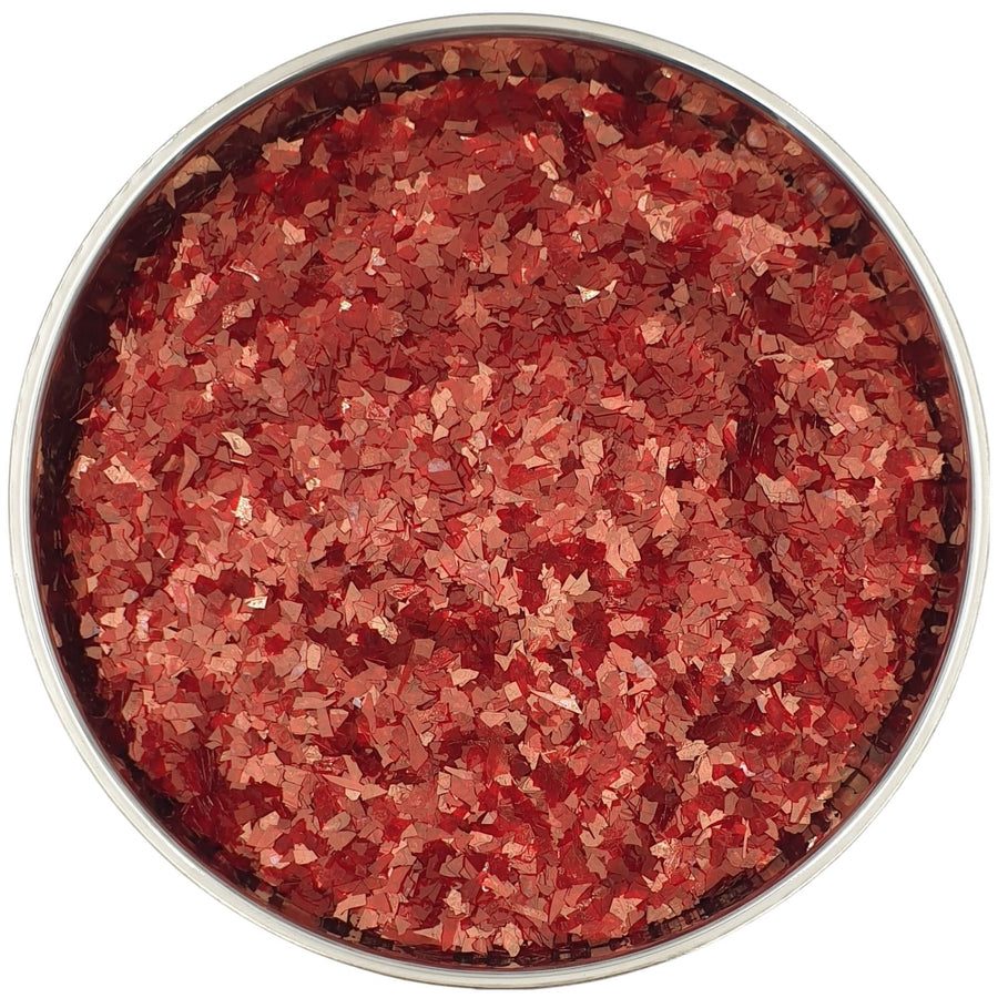 Dark Red Glass Glitter Super Shard for resin art