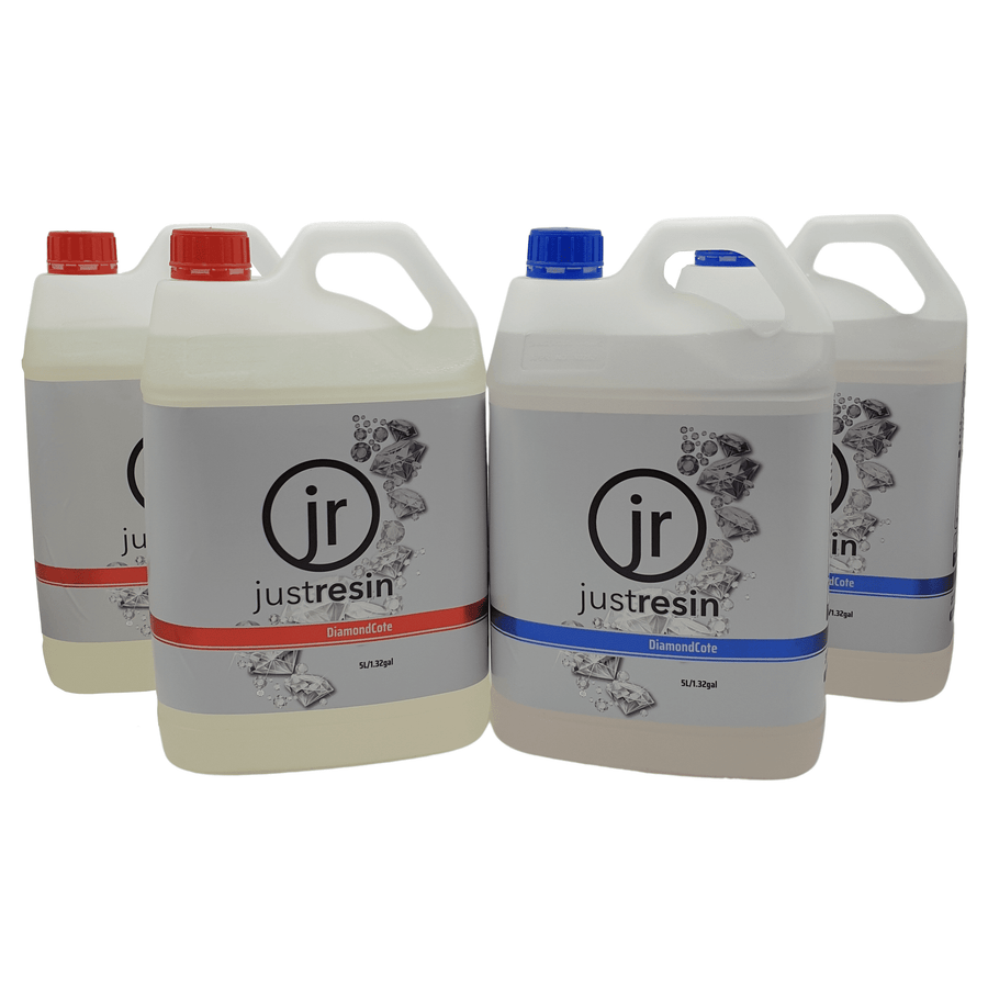 DiamondCote 1:1 Epoxy Resin 20L Kit, clear epoxy coating resin for resin art and tabletops
