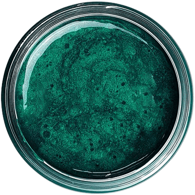 Emerald Green Luster Epoxy Pigment Paste jar for epoxy resin art