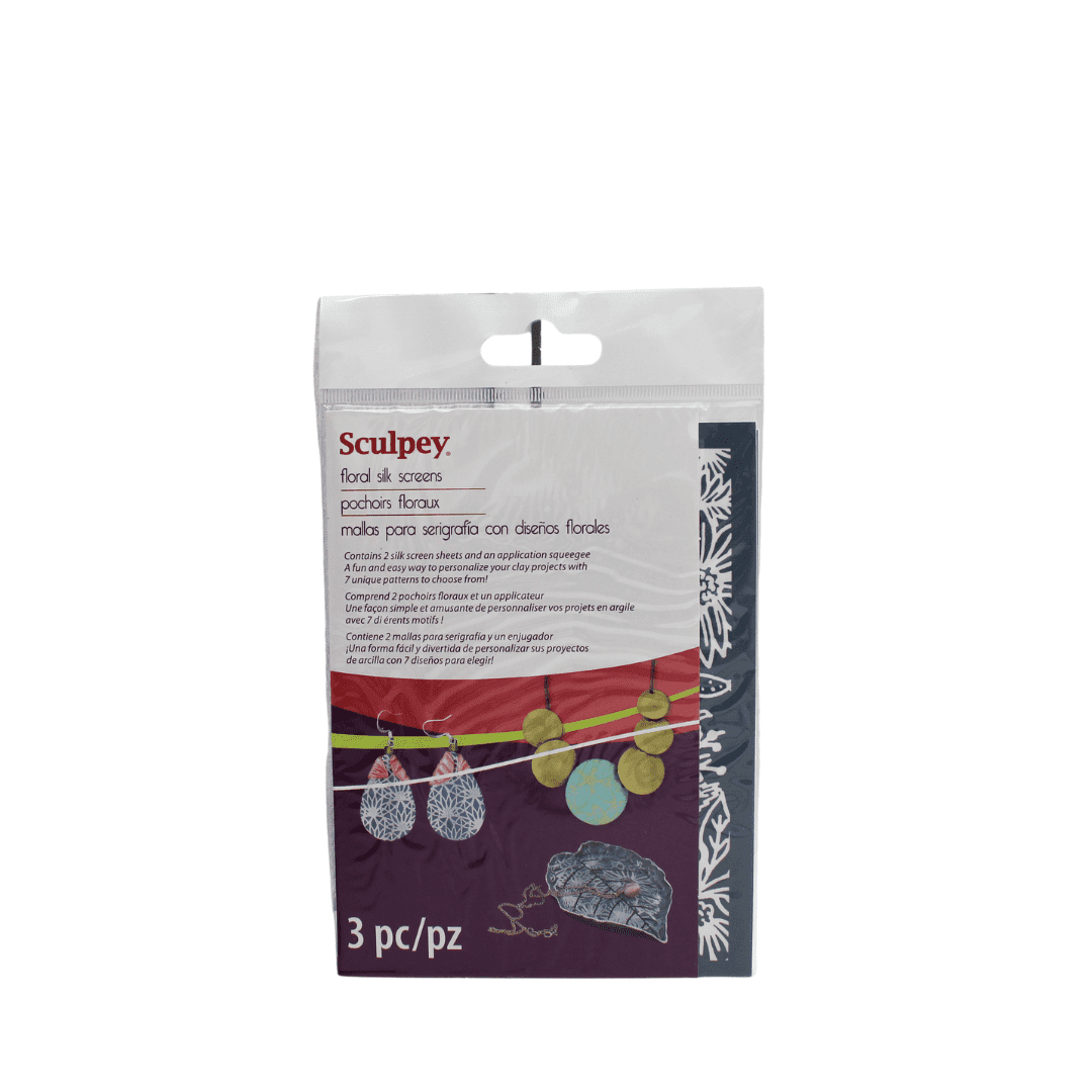 Sculpey Silk Screen Florals