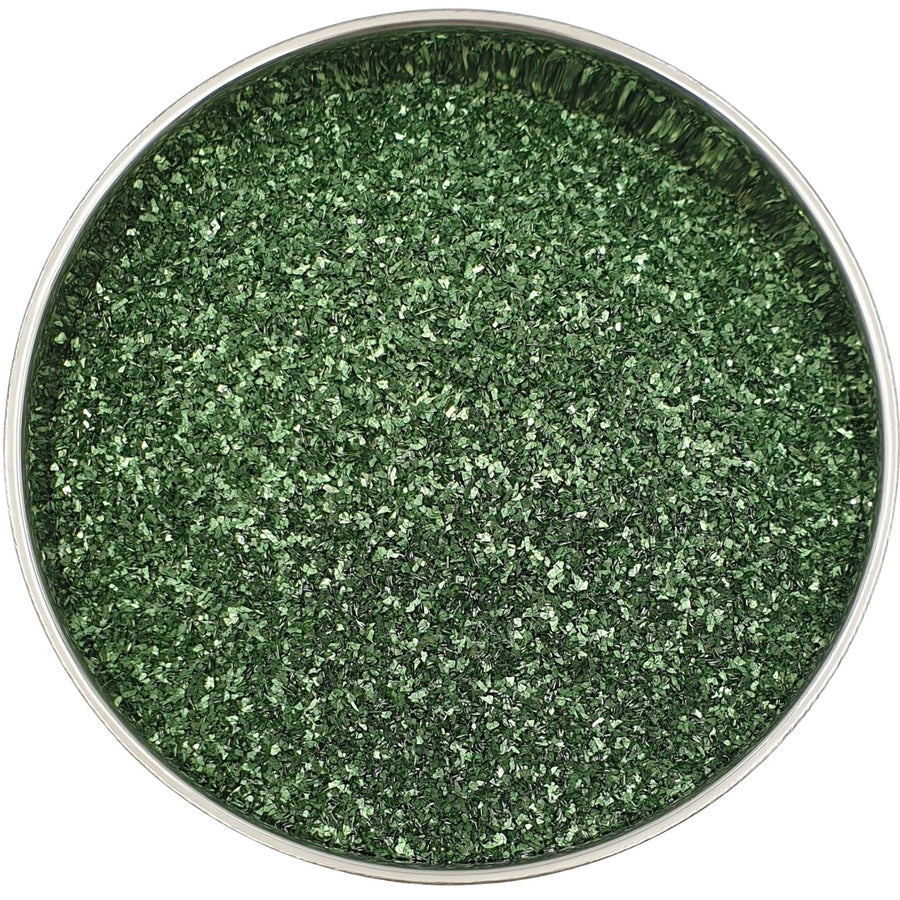 Forrest Green Glass Glitter Coarse for resin art