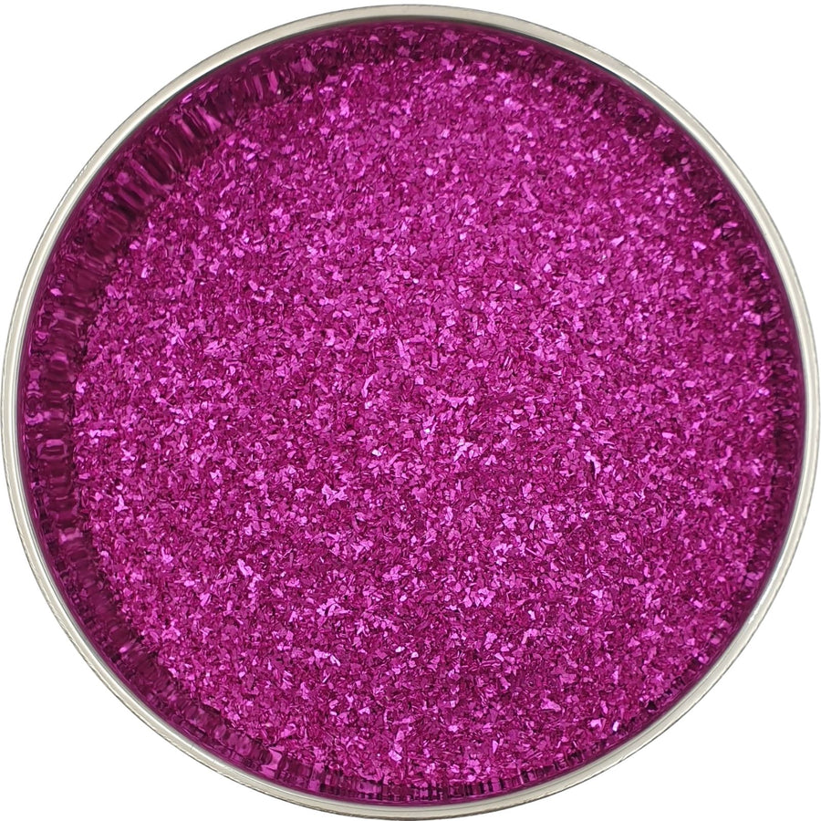 Fuchsia Glass Glitter Coarse for resin art