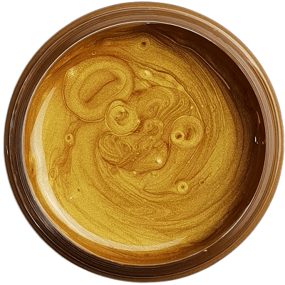 Gold Luster Epoxy Pigment Paste jar for epoxy resin art