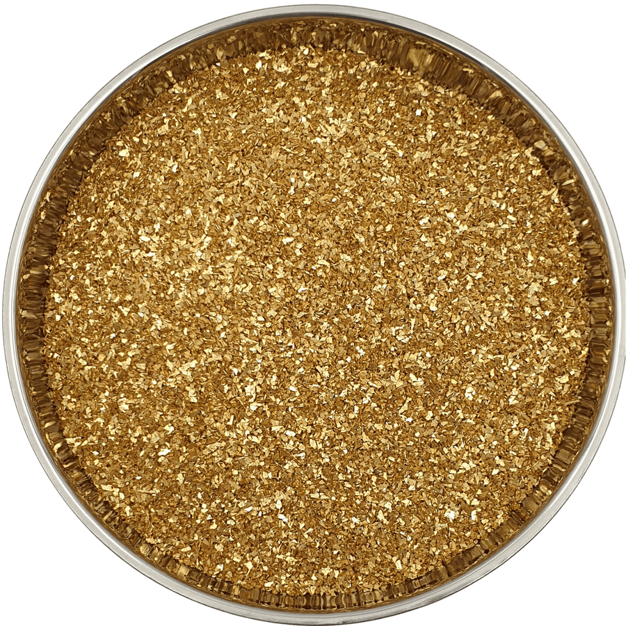 Gold Glass Glitter Coarse for resin art
