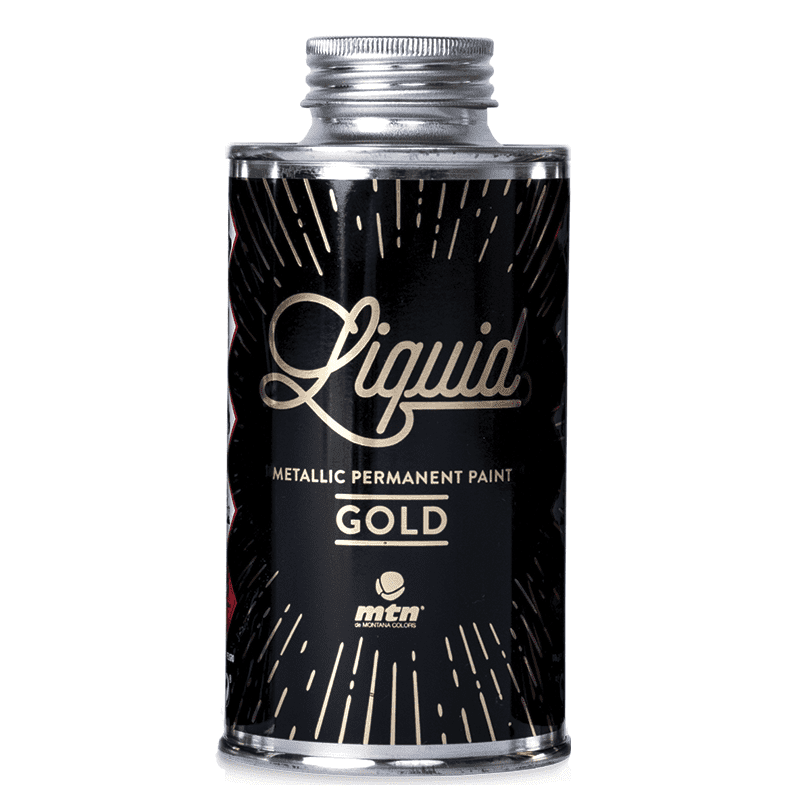 MTN Colors Montana Liquid Metallic Paint Gold