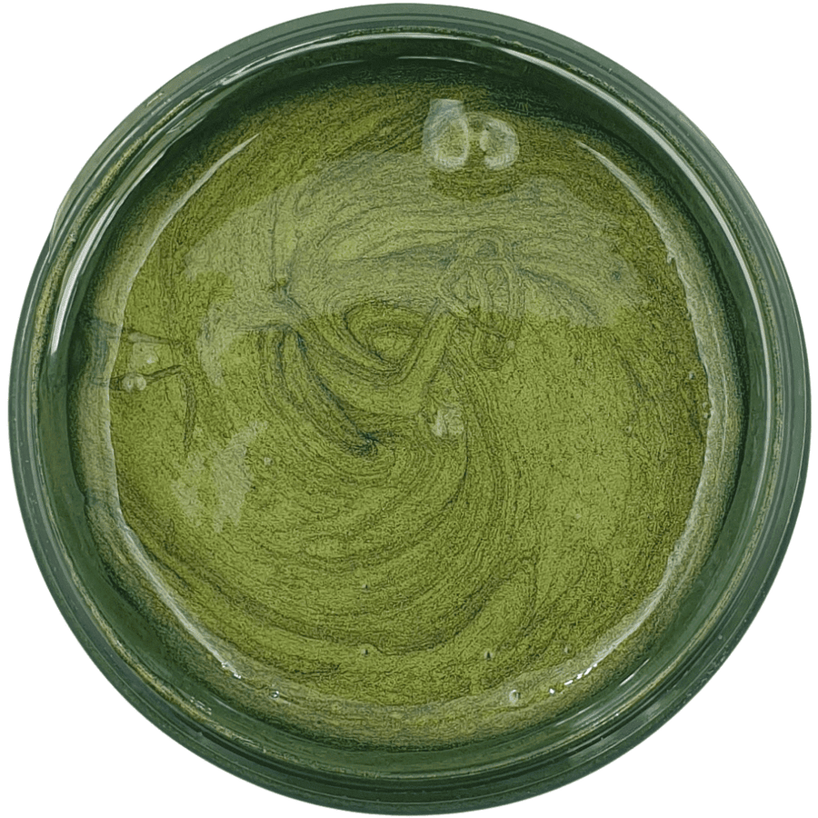 Green Ivy Luster Epoxy Pigment Paste jar for epoxy resin art