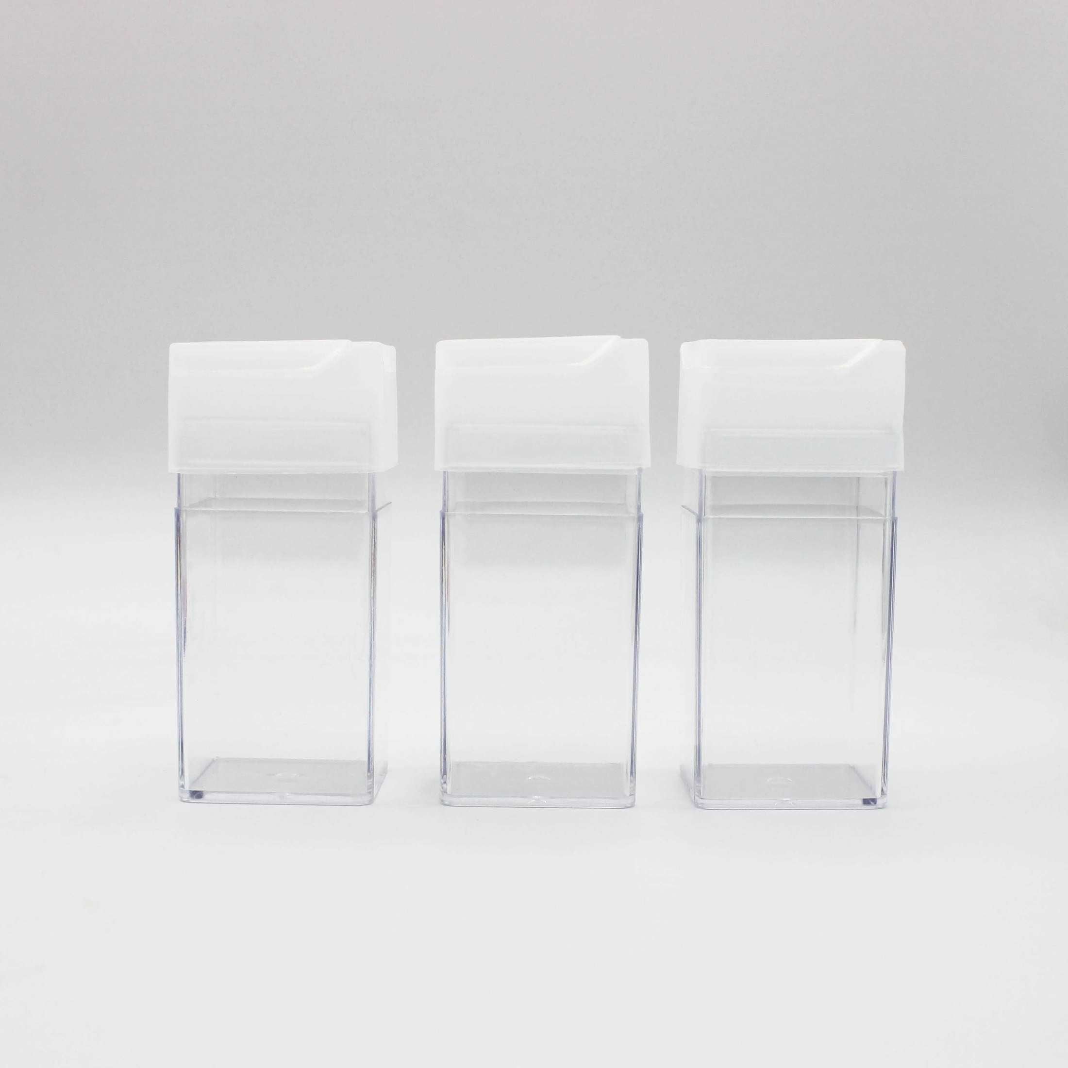 Glitter Shaker Empty 1.5oz Square