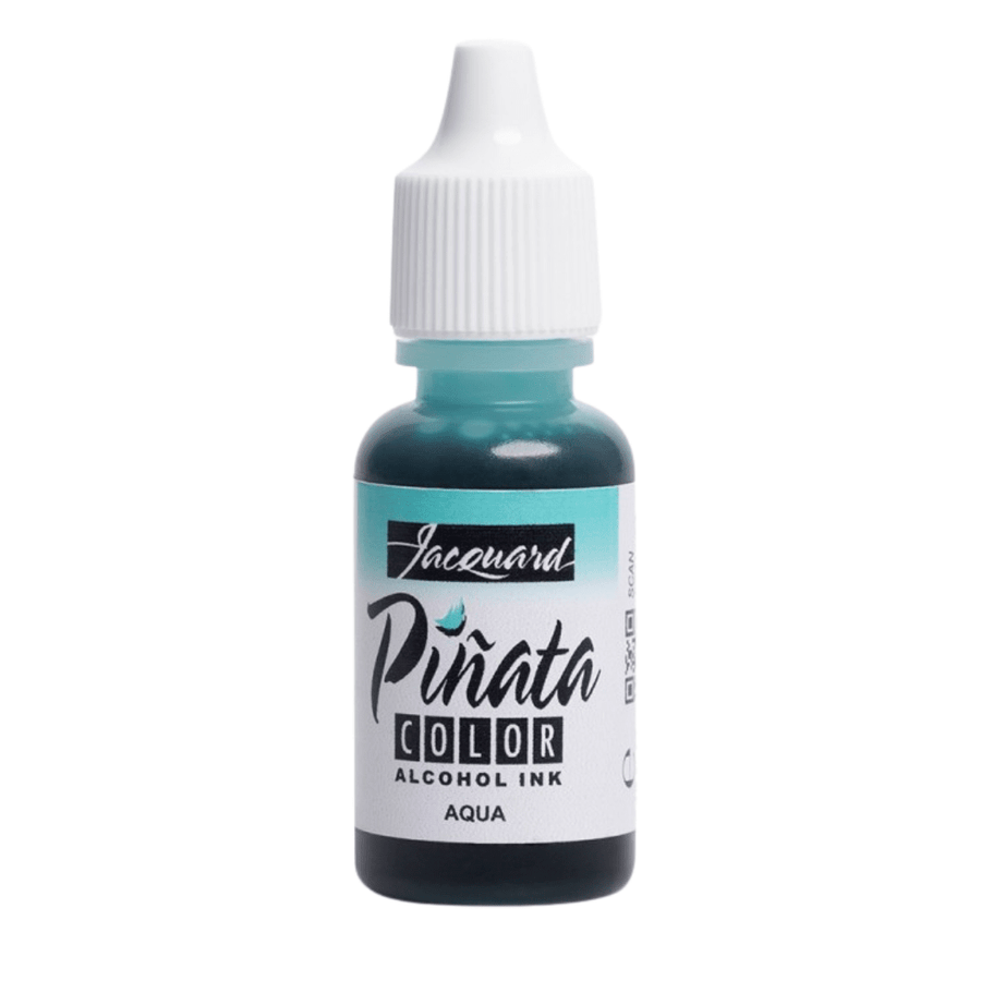 Jacquard Pinata Alcohol Ink Aqua for resin and alcohol ink art