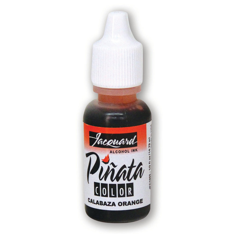 Jacquard Pinata Alcohol Ink Calabaza Orange for resin and alcohol ink art