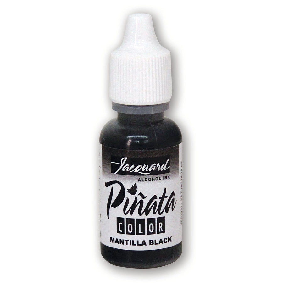 Jacquard Pinata Alcohol Ink Mantilla Black for resin and alcohol ink art