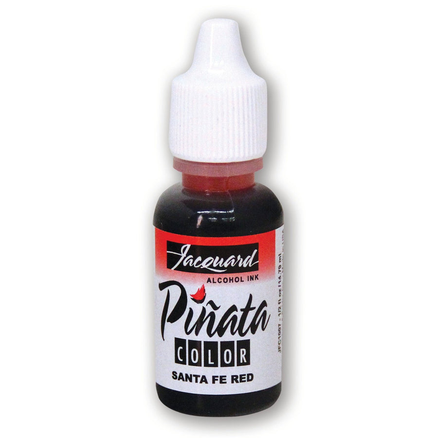 Jacquard Pinata Alcohol Ink Santa Fe Red for resin and alcohol ink art