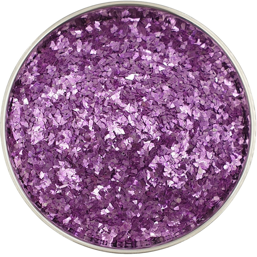 Lilac Glass Glitter Super Shard for resin art