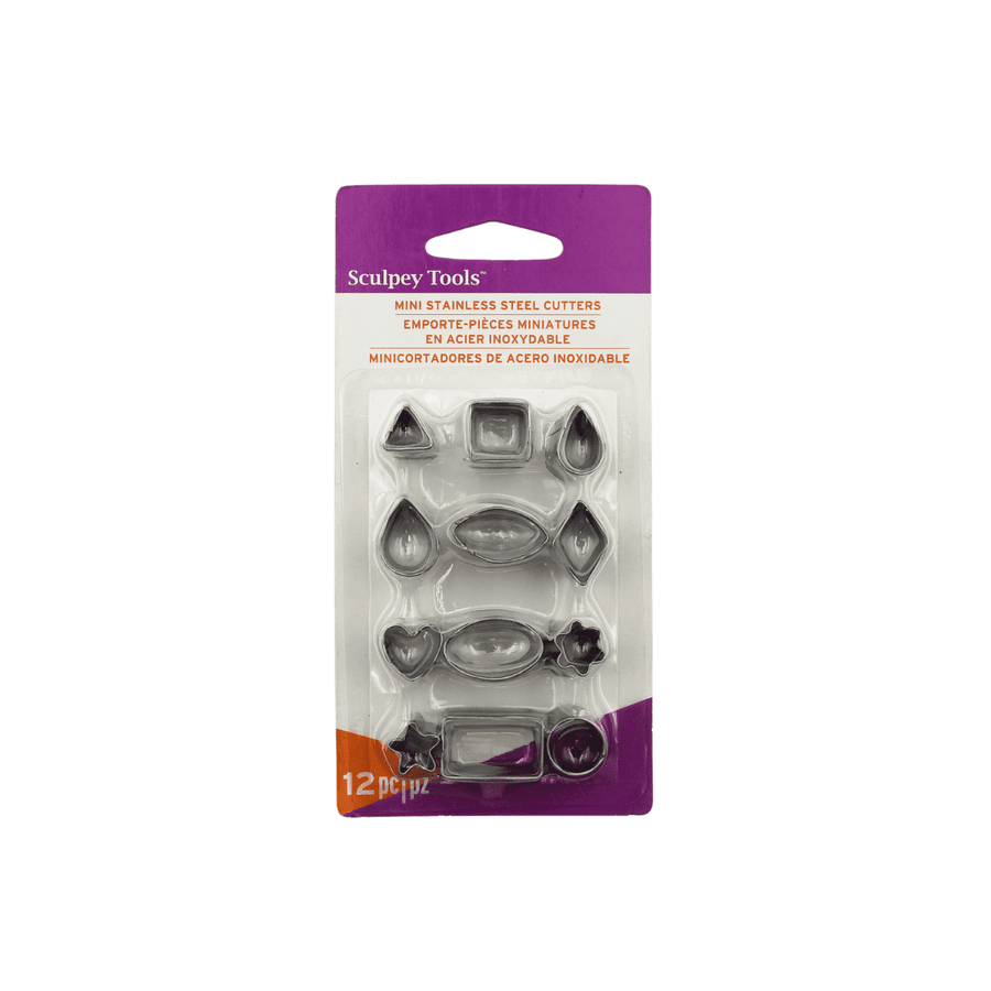 Sculpey Tools 12pc Mini Cutters : Basic