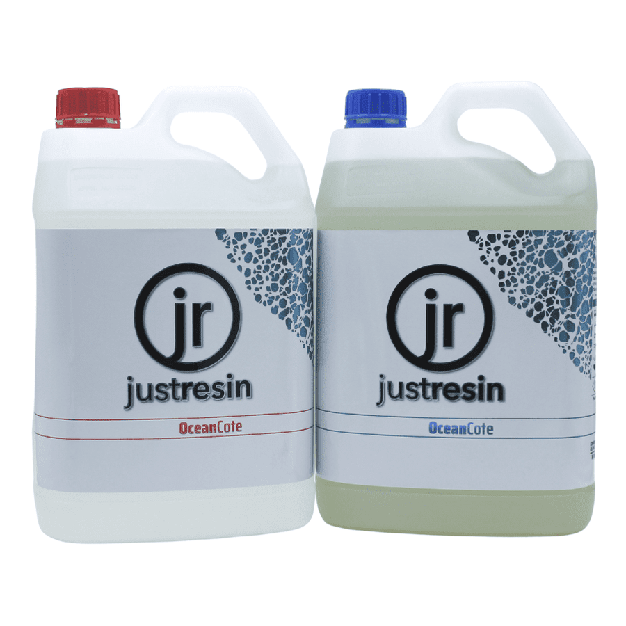 OceanCote 1:1 Epoxy Resin 10L Kit, epoxy resin for ocean resin art with cells and lacing