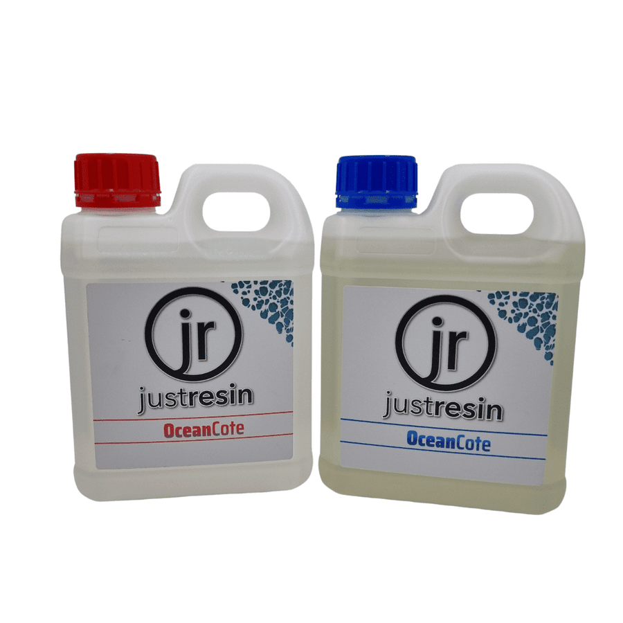 OceanCote 1:1 Epoxy Resin 2L Kit, epoxy resin for ocean resin art with cells and lacing