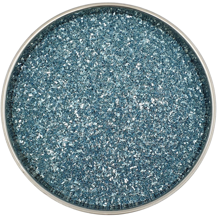 Pale Blue Glass Glitter Coarse for resin art