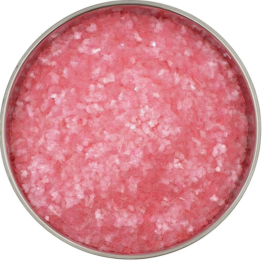 Pink Neon Translucent Glass Glitter Super Shard for resin art
