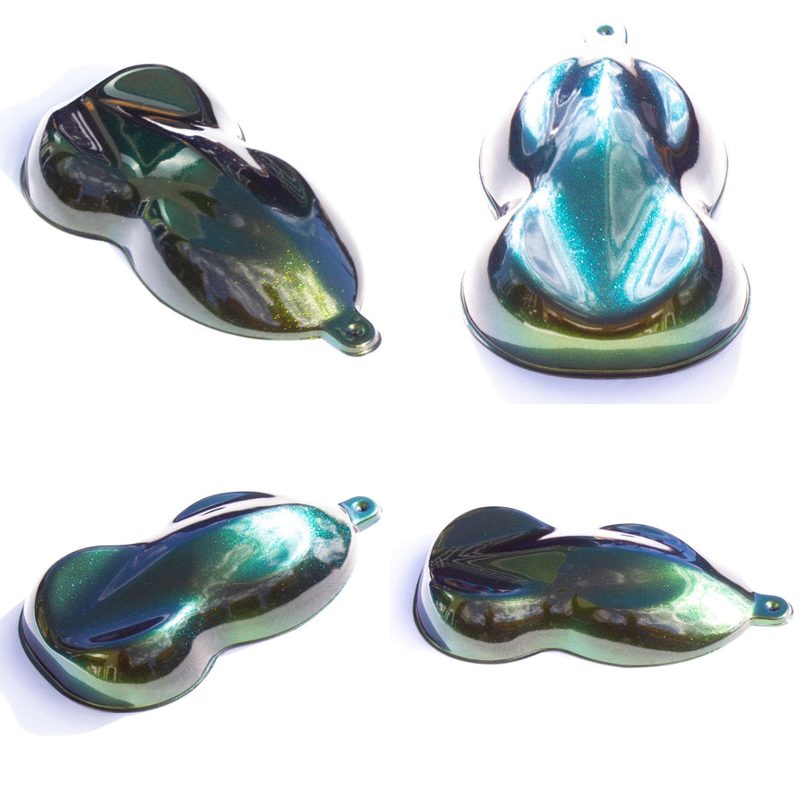 Super Chameleon Pigment 1gm GREEN / YELLOW / BLUE 20-30UM, mica powder for epoxy resin