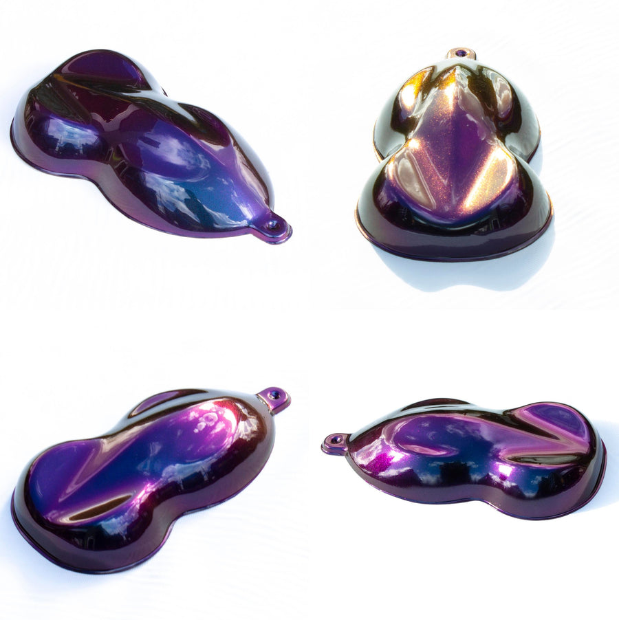 Super Chameleon Pigment 1gm PURPLE / TURQUOISE / RED 20-30UM, mica powder for epoxy resin
