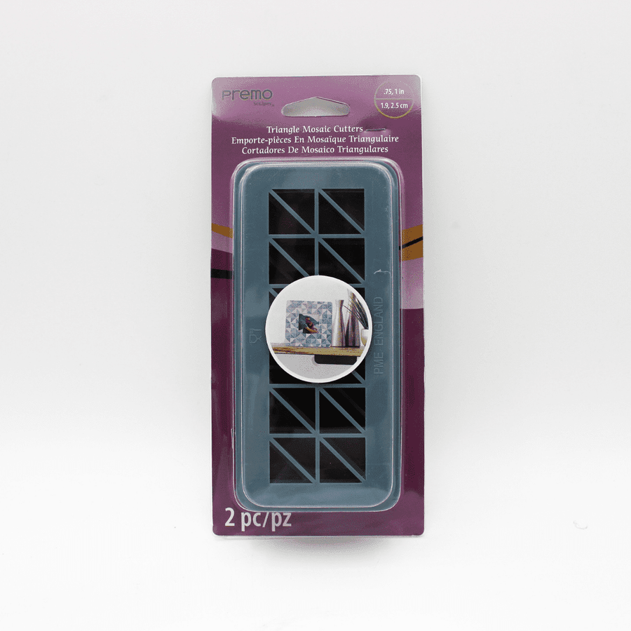 Sculpey Tools 2pc Mosaic Triangle Cutters