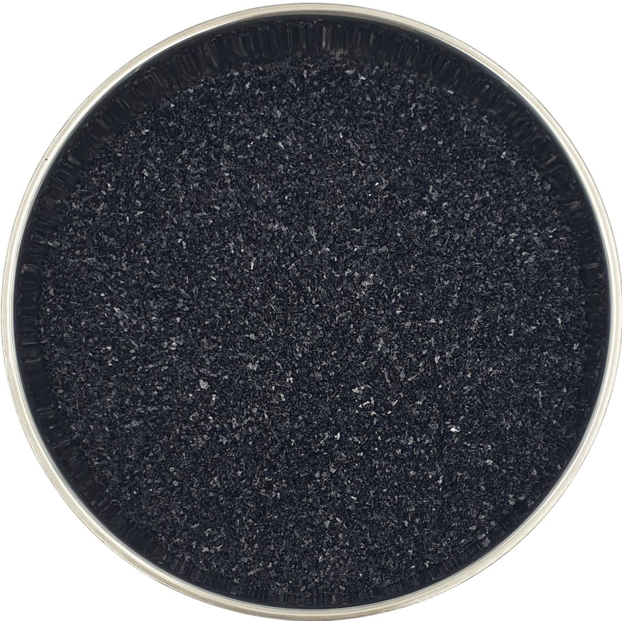 Black Glass Glitter Medium for resin art