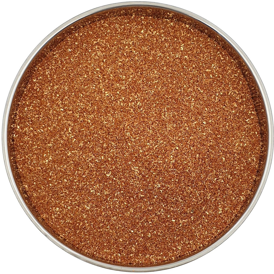 Copper Glass Glitter Medium for resin art