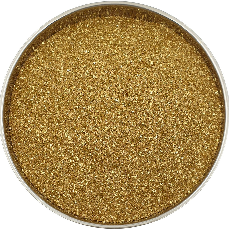 Gold Glass Glitter Medium for resin art