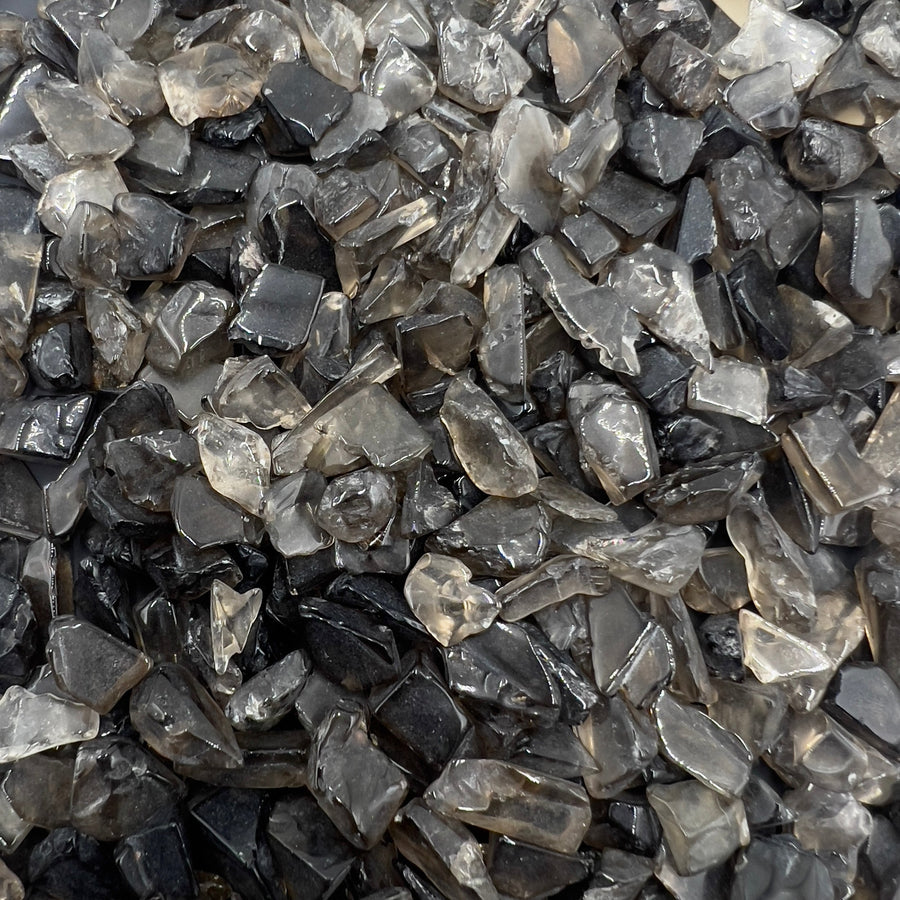 Smokey Quartz Crystal Chips 250gm for resin art