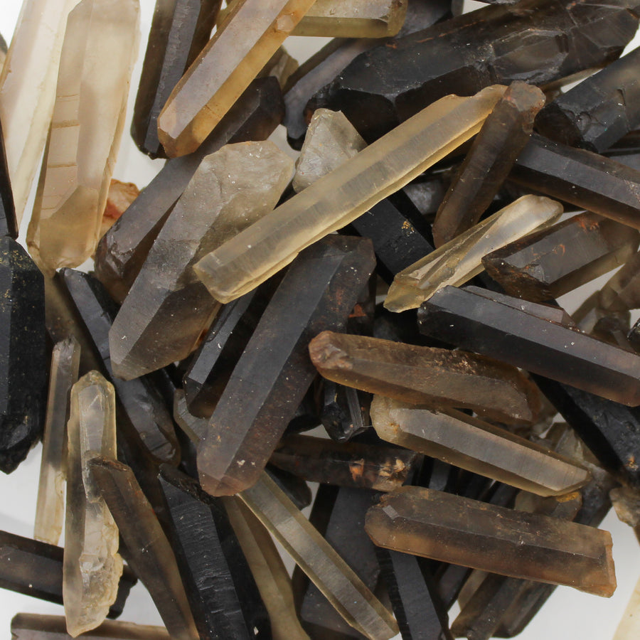 Smokey Quartz Crystal Points 100gm for resin art