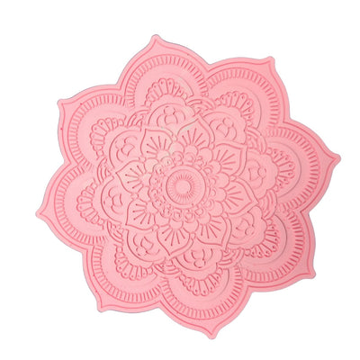 Mandala Flower Tray Silicone Mould