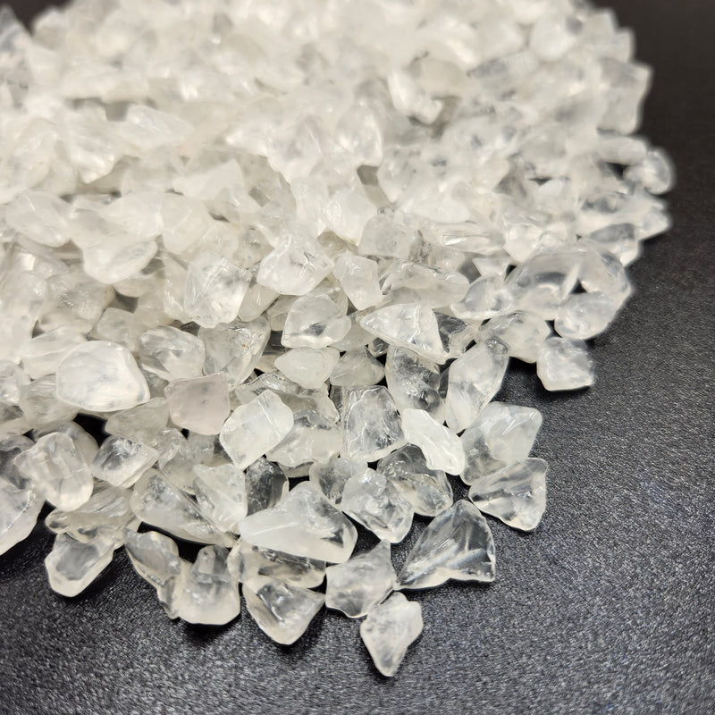 Clear Quartz Crystal Chips 250gm