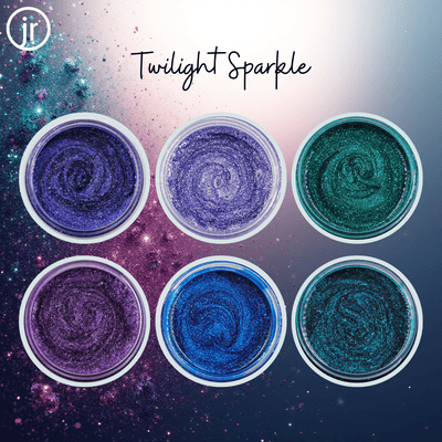 Twilight Sparkle - Epoxy Pigment Paste Colour Palette just-resin