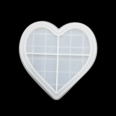 Lattice Heart Trinket Tray Silicone Mould