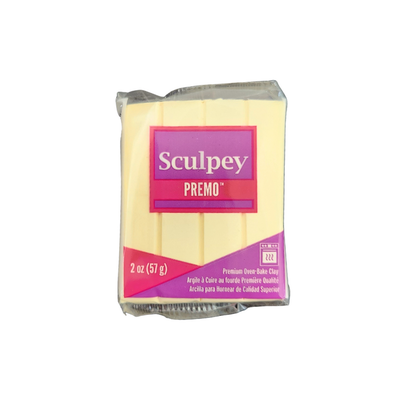Premo Sculpey Clay - 57g - Butter Yellow Limited Edition