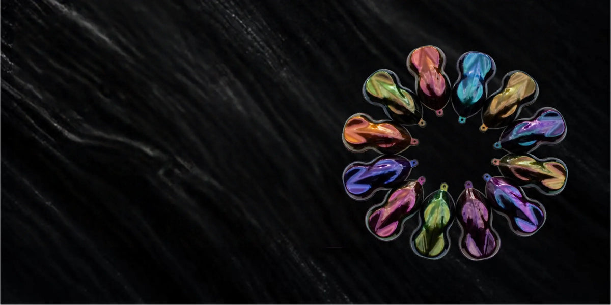Chameleon colour shift pigments