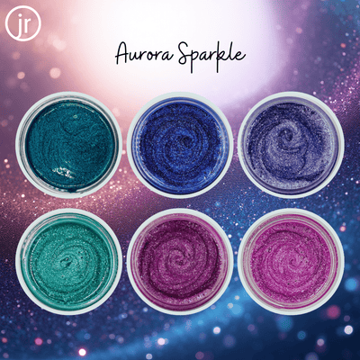 Aurora Sparkle - Epoxy Pigment Paste Colour Palette just-resin