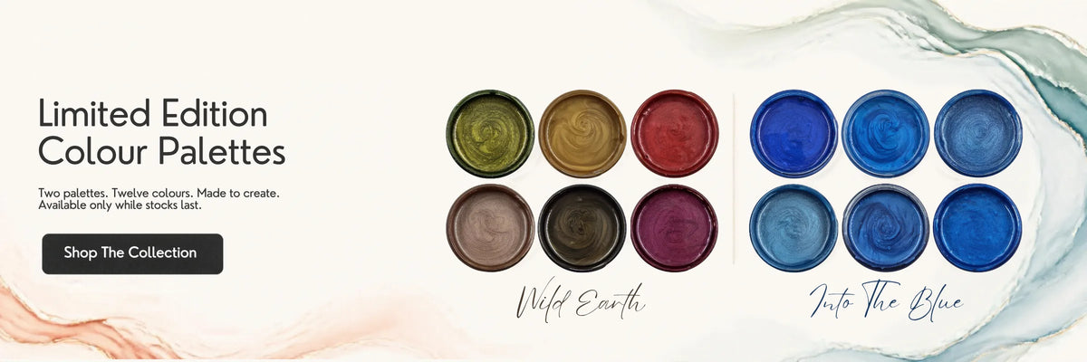 Limited Edition Colour Palettes - Wild Earth and Into The Blue
