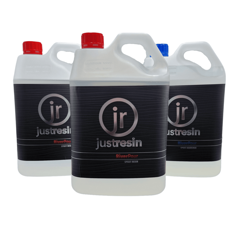 RiverPour 2:1 Epoxy Resin - 600kg Kit just-resin