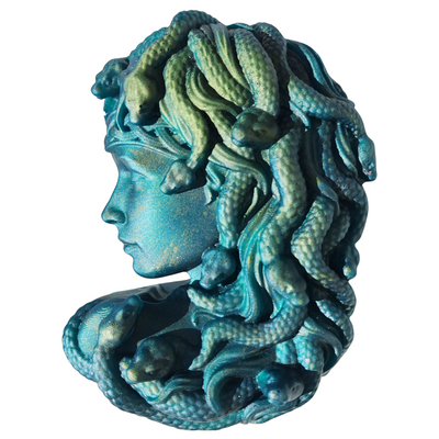 Modern Medusa Snake Hair Silicone Mould