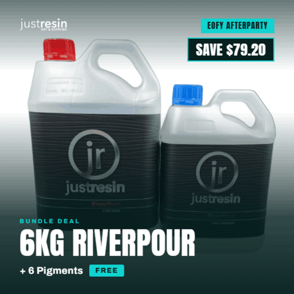 EOFY Afterparty Bundle | 6kg RiverPour + 6 Pigments