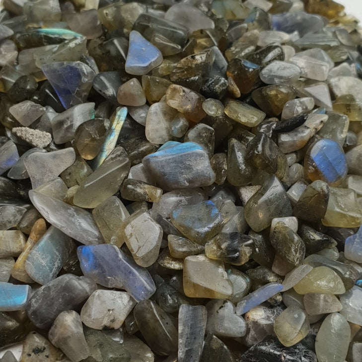 Labradorite Crystal Chips 250gm